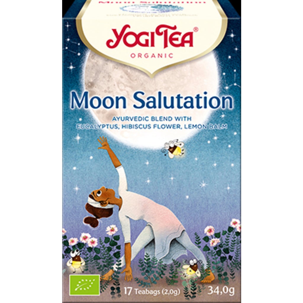 Yogi Tea Organic Moon Salutation 17 Teabags Ecco Verde Online Shop