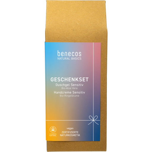 Benecos Natural Basics Gift Set Sensitive Shower Gel Hand Cream