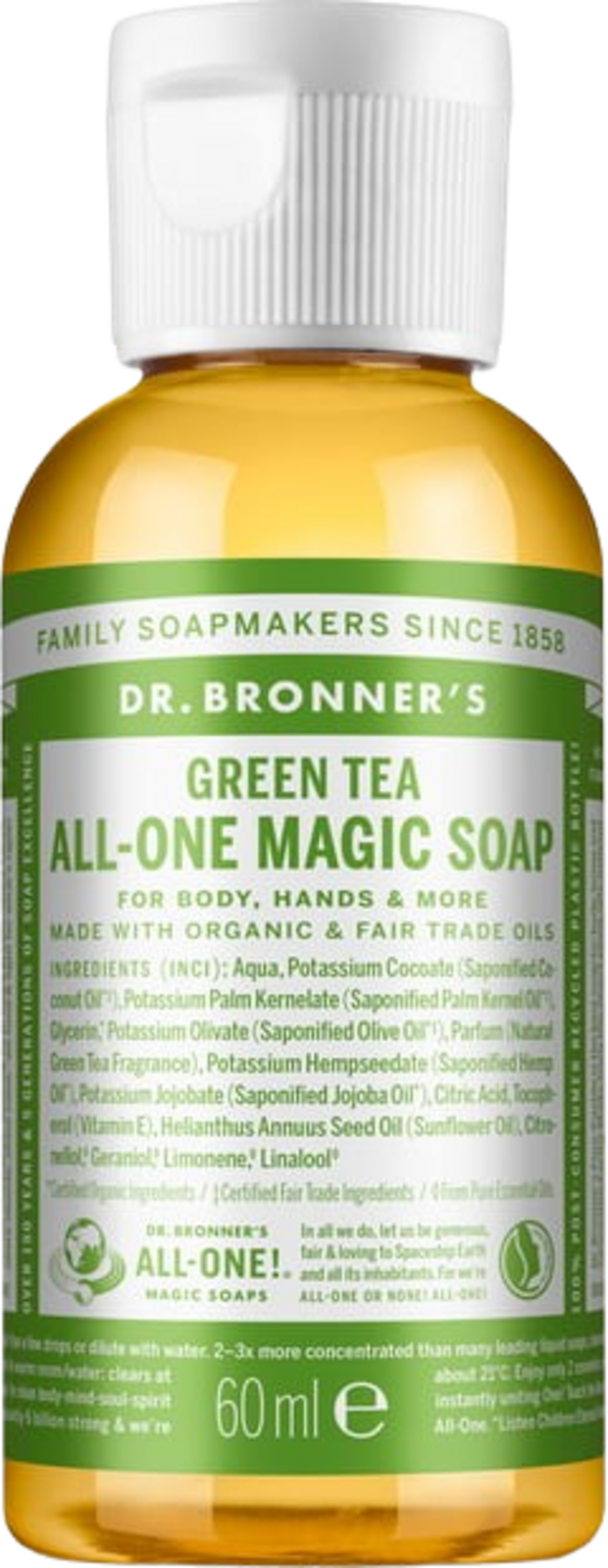 Dr Bronner S Sapone Liquido In Al T Verde Ecco Verde Italia