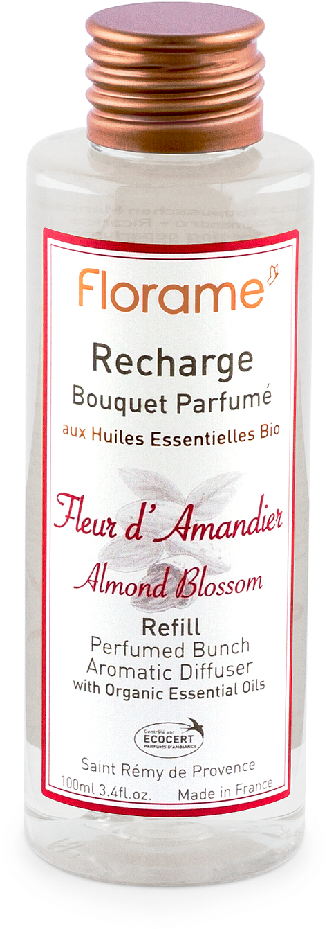 Florame Almond Blossom Perfumed Bunch Aromatic Diffuser Ecco Verde