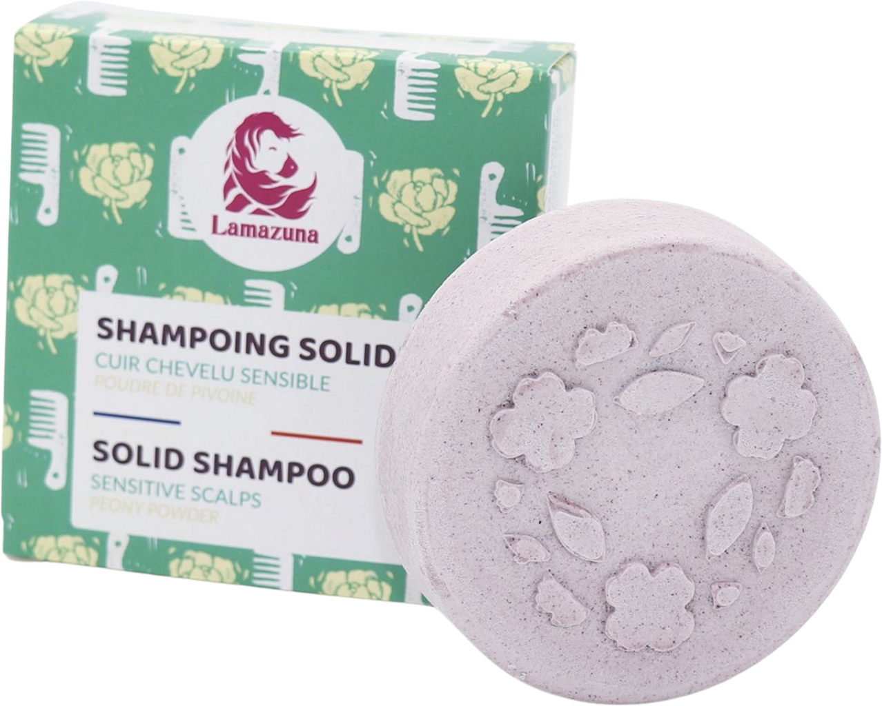 Lamazuna Festes Shampoo Pfingstrosenpuder 70 G Ecco Verde Onlineshop