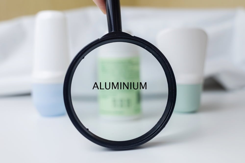 Aluminium in Kosmetikprodukten