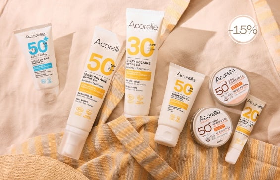 Sole primaverile? Proteggiti con Acorelle! ☀️
