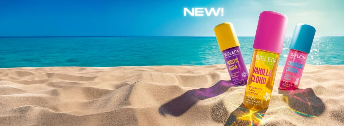 NEW : Summer Vibes de WELEDA à vaporiser
