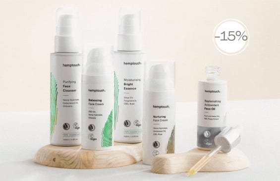 Грижа за кожата на основата на CBD