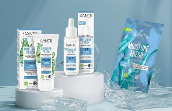 Moisture Fresh van Santé – naturally.