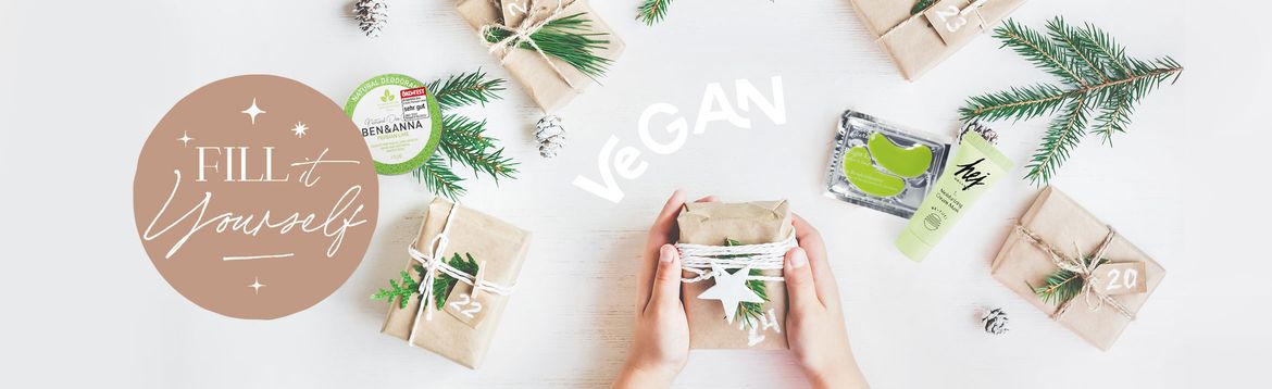 Weihnachten / Adventkalender / Fill it yourself-Adventkalenderideen / Vegan