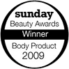 Sunday Beauty Awards Winner - Body Product 2009