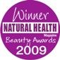 Winner Natural Health Beauty Awards 2009