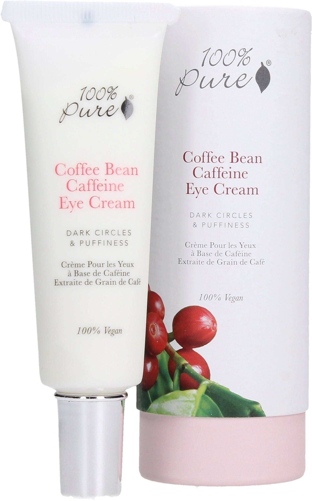 100 Pure Organic Coffee Bean Eye Cream Ecco Verde