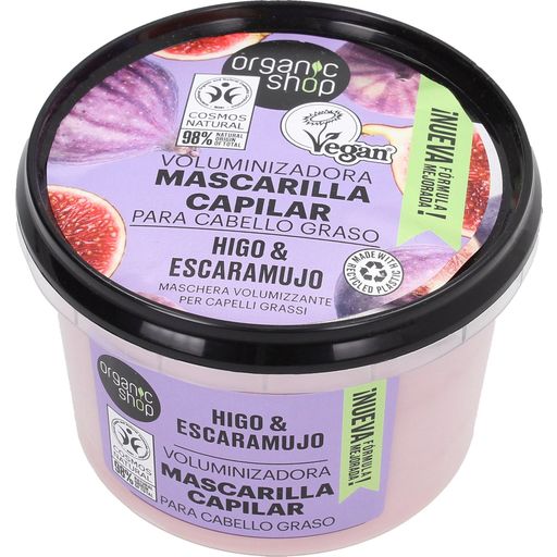 Organic Shop Volumizing Hair Mask Fig & Rosehip - 250 ml