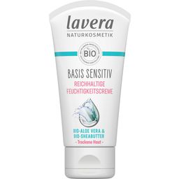 Lavera Basis Sensitiv - Crema Hidratante Rica
