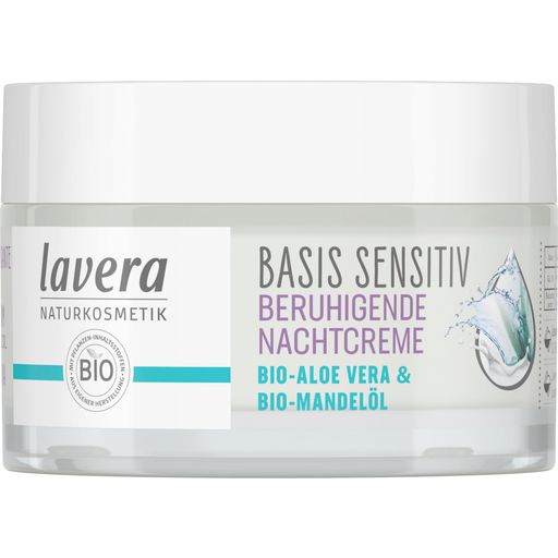 Lavera Crème de Nuit Apaisante "basis sensitiv" - 50 ml