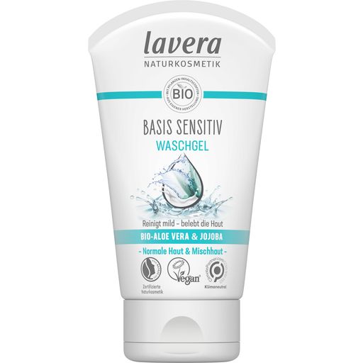 Lavera Basis Sensitiv čistilni gel - 125 ml