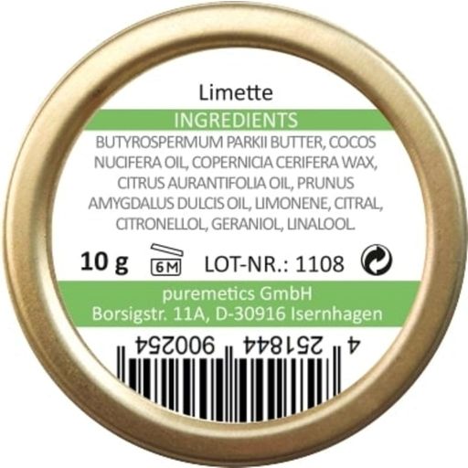 puremetics Lip Balm - Limette