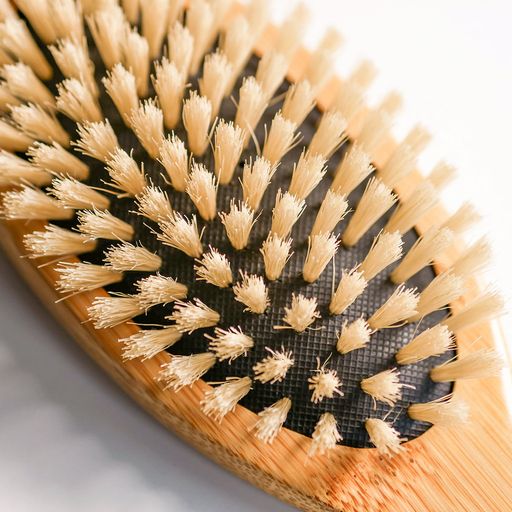 puremetics Krtača za lase bambus sisal - 1 kos