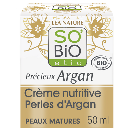 LÉA NATURE SO BiO étic Výživný arganový krém - 50 ml