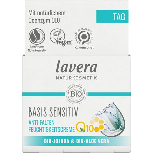 Hydratačný krém proti vráskam Q10 Basis Sensitiv - 50 ml