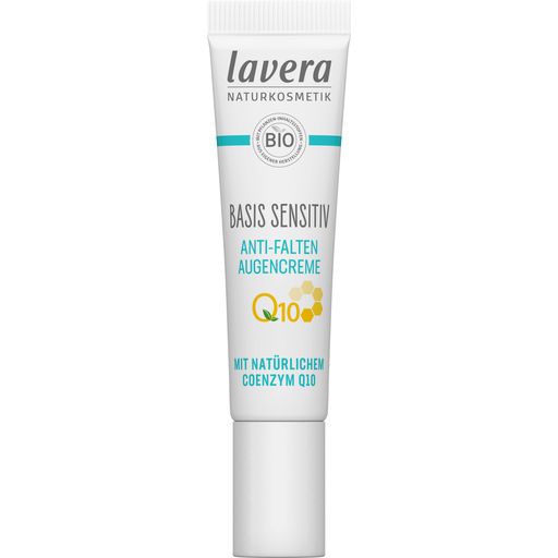 Lavera Basis Sensitiv Anti-Wrinkle Ögonkräm Q10 - 15 ml