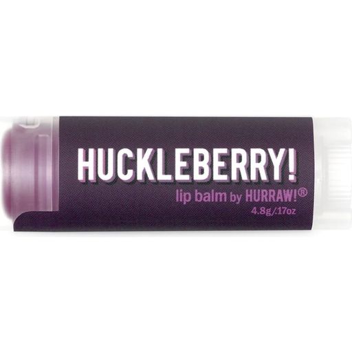 HURRAW! Huckleberry Läppbalsam - 4,80 g