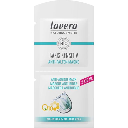 lavera basis sensitiv - Maschera Antirughe Q10 - 10 ml