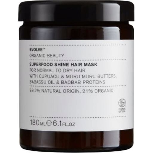 Evolve Organic Beauty Superfood Shine Hair Mask - 180 мл