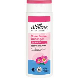 alviana Naturkosmetik Flower Shower Duschgel Bio-Wildrose