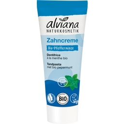 alviana Naturkosmetik Organic Peppermint Toothpaste - 75 ml