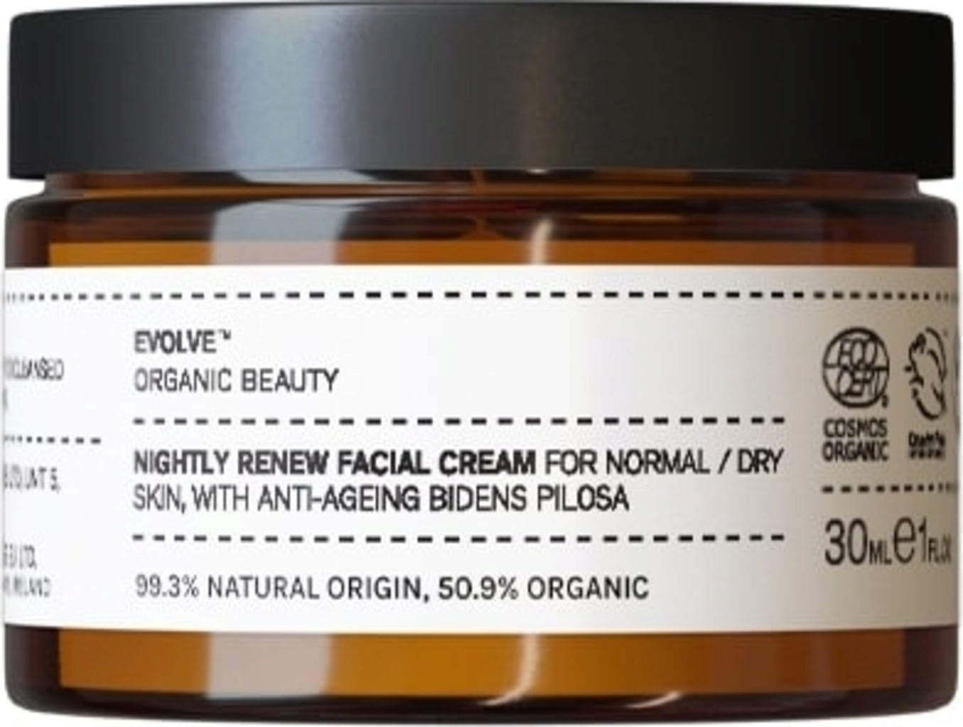Evolve Organic Beauty Nightly Renew arckrém - 30 ml