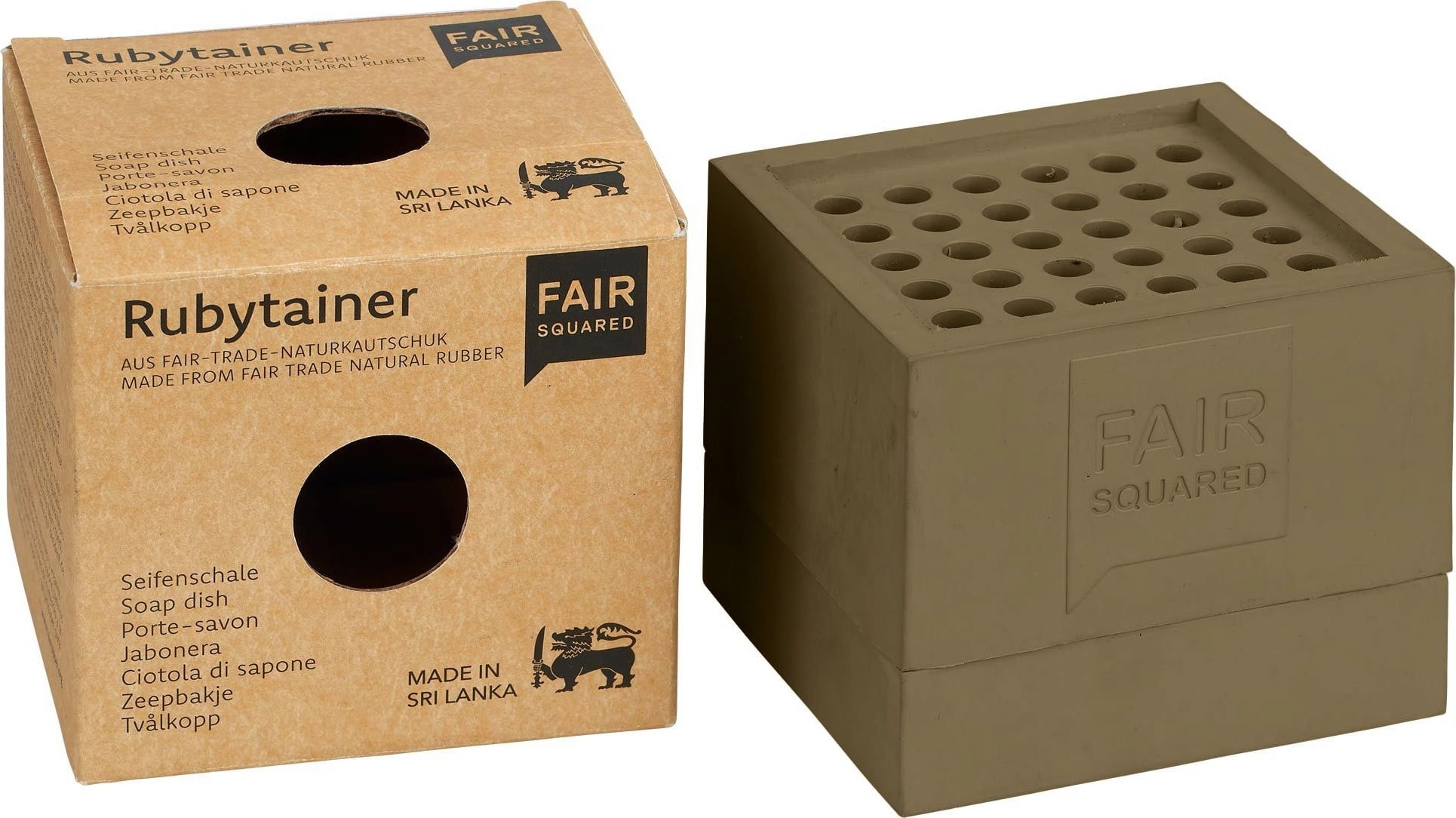 FAIR SQUARED Rubytainer - Olive