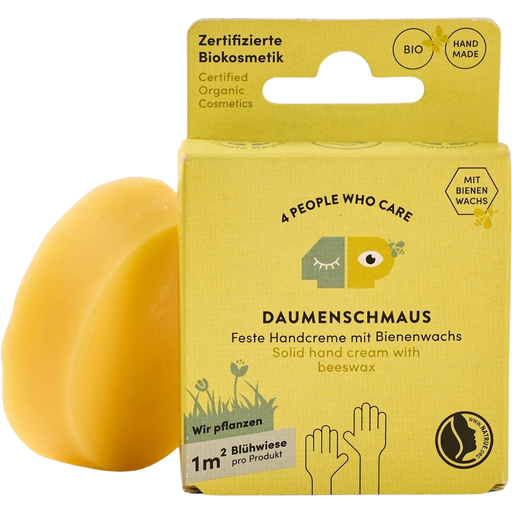 4 PEOPLE WHO CARE Čvrsta krema za ruke Daumenschmaus - Nadopuna