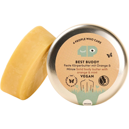 4 PEOPLE WHO CARE Best Buddy Solid Vegan Body Butter - Lata