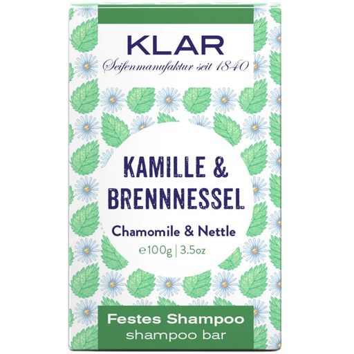KLAR Tuhý šampon s heřmánkem a kopřivou - 100 g