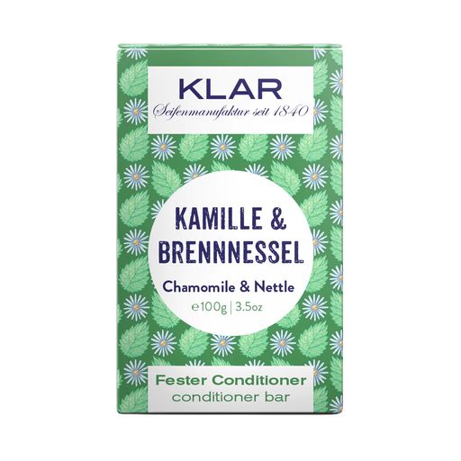 KLAR Après-Shampoing Solide Camomille & Ortie - 100 g
