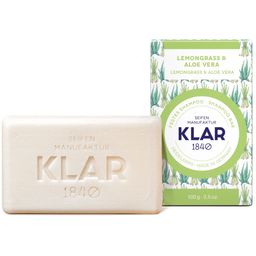 KLAR Shampoo Solido Lemongrass e Aloe Vera - 100 g