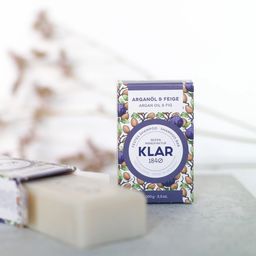 KLAR Твърд шампоан Арганово масло и смокини - 100 г