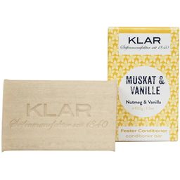 KLAR Après-Shampoing Solide Muscade & Vanille