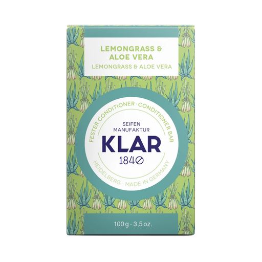 KLAR Citroengras & Aloë Vera Conditioner Bar - 100 g