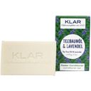 KLAR Tea Tree Olie & Lavendel Conditioner Bar - 100 g