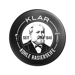 KLAR Activated Charcoal Shaving Soap