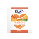 KLAR Orange Heart Shaped Soap - 65 g