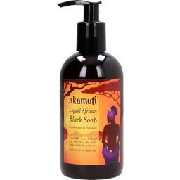 Liquid African Black Soap Frankincense & Patchoui - flytande tvål