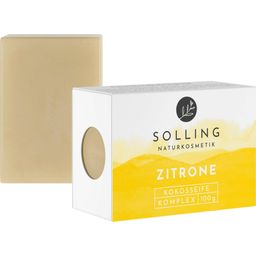 SOLLING Naturkosmetik Kokosseife Zitrone - 100 g