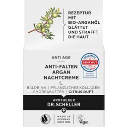 Dr. Scheller Noćna krema protiv bora s arganom - 50 ml