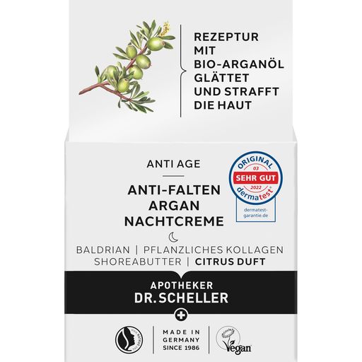 Dr. Scheller Anti-Falten Argan Nachtcreme - 50 ml