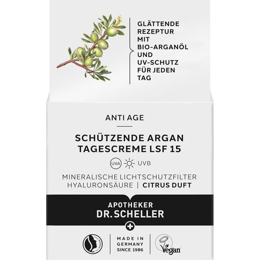 Dr. Scheller Protective Argan Day Cream SPF 15 - 50 мл