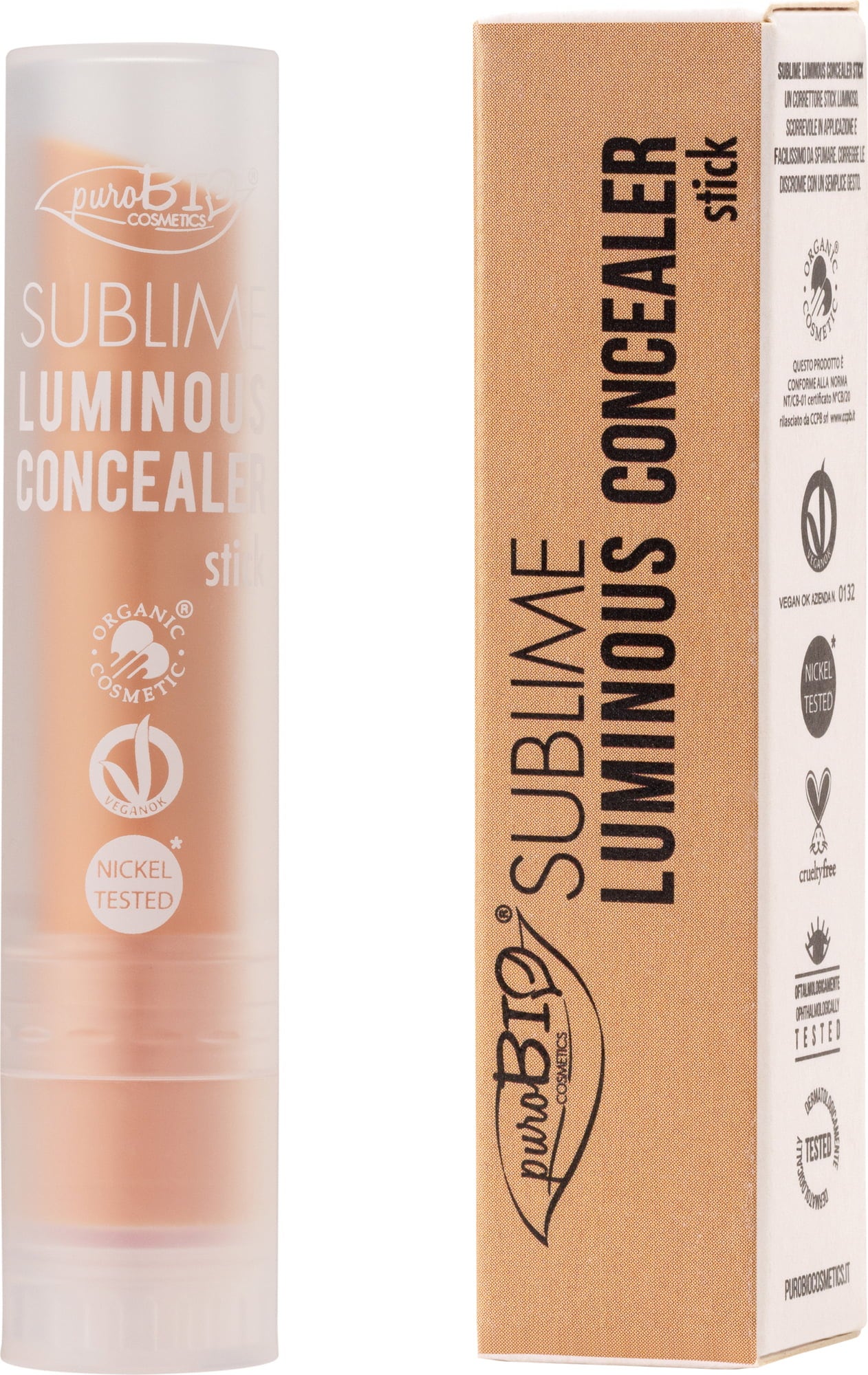 puroBIO cosmetics Sublime Luminous Concealer Stick - 02