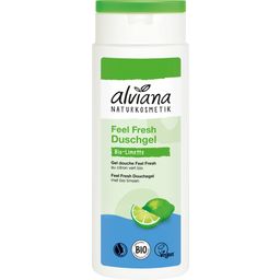 alviana Naturkosmetik Feel Fresh Organic Lime Shower Gel