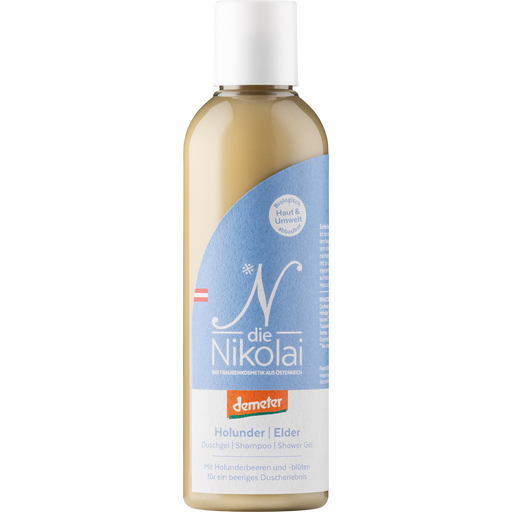 dieNikolai Šampon i gel za tuširanje - bazga - 200 ml