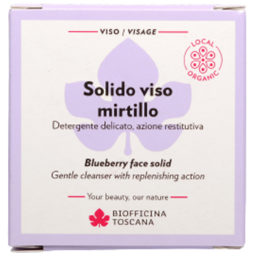 Biofficina Toscana Nettoyant Visage Solide Myrtilles - 50 g